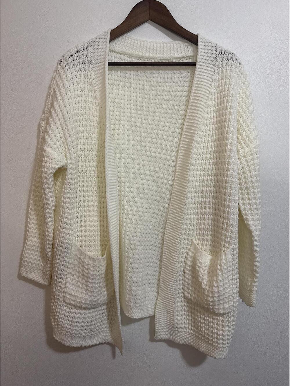 Shein Acrylic Knitted Sweater Small oversized